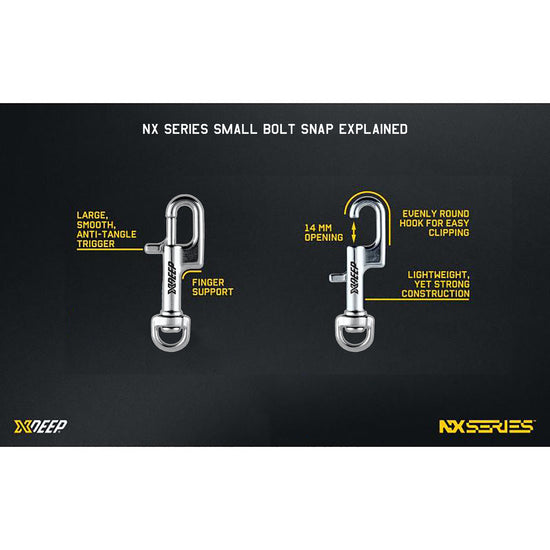 Load image into Gallery viewer, XDEEP NX Series Small Bolt Snap
