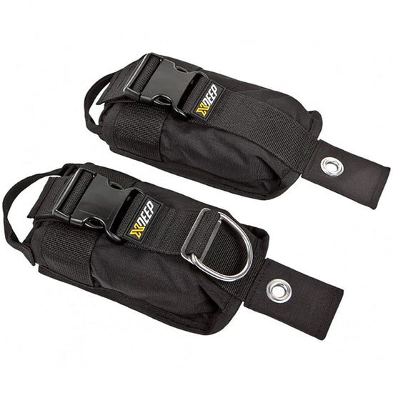 Load image into Gallery viewer, XDEEP Secure Weight Pockets for backmount BCD
