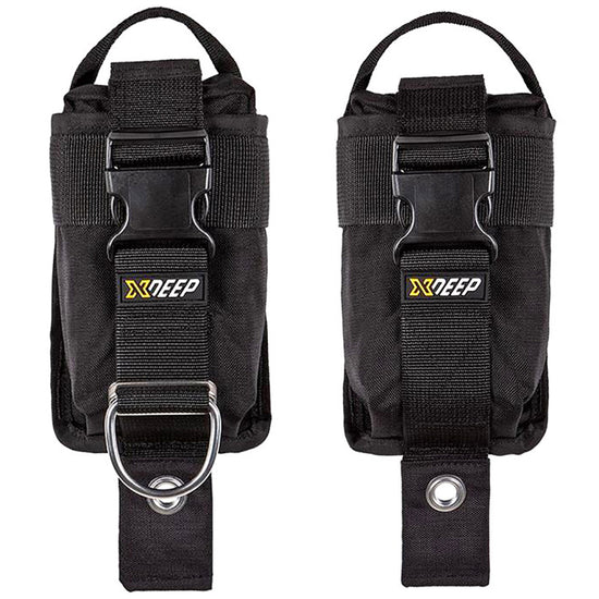 Load image into Gallery viewer, XDEEP Secure Weight Pockets for backmount BCD
