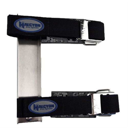Image of Halcyon STA (Single Tank Adapter), Stainless Steel w/ Straps NO Weight