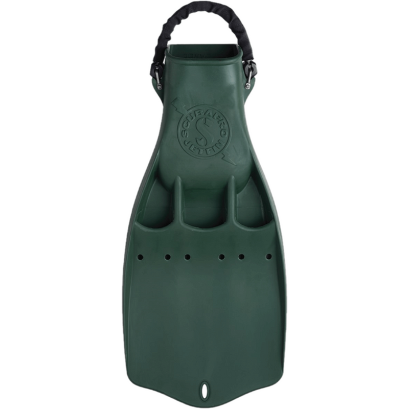 Load image into Gallery viewer, Image Of - ScubaPro Jet Fins with Spring Heel Strap - Green
