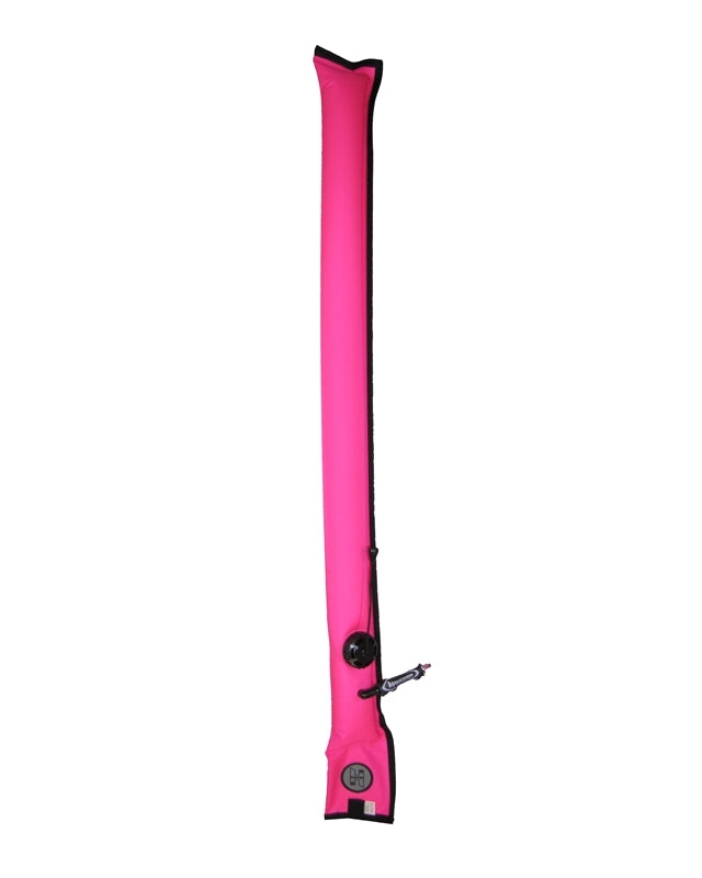 Load image into Gallery viewer, Image of Halcyon Diver's Alert Marker, 3.3' (1 m ) long, closed circuit, Hot pink
