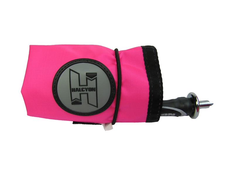 Load image into Gallery viewer, Image of Halcyon Diver's Alert Marker, 3.3' (1 m ) long, closed circuit, Hot pink
