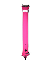 Load image into Gallery viewer, Image of Halcyon Super Big Diver&#39;s Alert Marker, 6&#39; (1.8 m) long, closed circuit Hot pink
