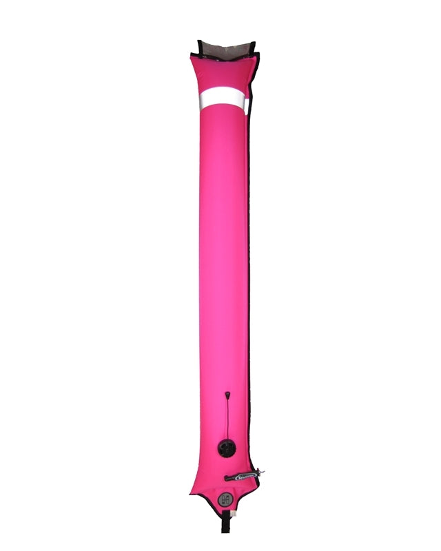 Load image into Gallery viewer, Image of Halcyon Super Big Diver's Alert Marker, 6' (1.8 m) long, closed circuit Hot pink
