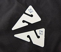 Load image into Gallery viewer, Image Of - Halcyon Line Arrows, white w/ blue H logo, each
