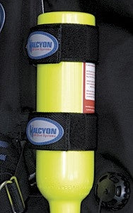 Image Of - Halcyon Mounting straps for 6cf dry suit inflation bottle