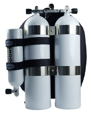 Image Of - Halcyon Mounting straps for 14cf dry suit inflation bottle