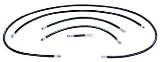 Load image into Gallery viewer, Image Of - Halcyon single tank hose kit: 7' primary, 22" secondary, 24" HP

