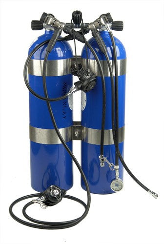 Load image into Gallery viewer, Image Of - Halcyon doubles hose kit: 7' primary, 22" secondary, 24" &amp; 6" hp
