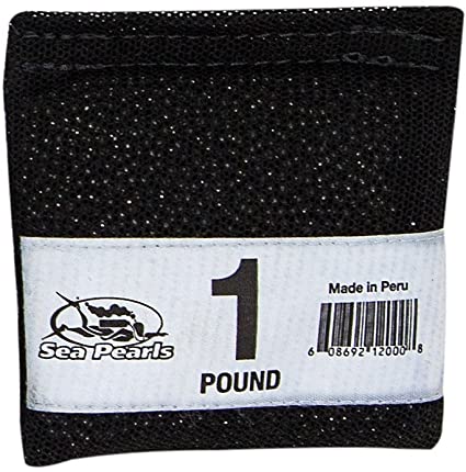 Photo of - 1 LB Sea Pearls Mesh weight - Scubadelphia DiveSeekers.com