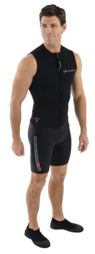 Load image into Gallery viewer, Image Of - Thermoprene 3mm Mens Zipper Vest
