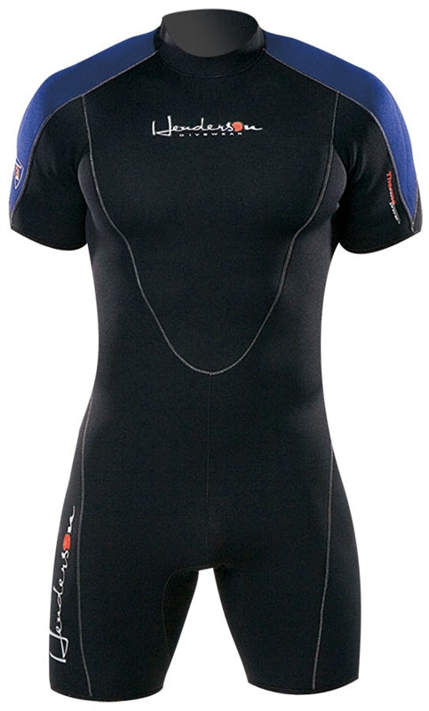 Thermoprene 3mm Mens Back Zip Shorty