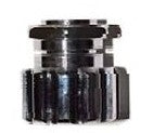 Image Of - Atomic Aquatics Din To Yoke Adapter Only (Screw-On Adapter Without Yoke) Brass