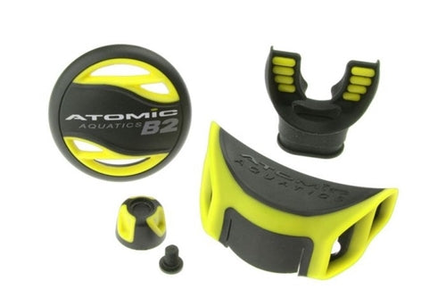 Image Of - Atomic Aquatics Color Kit - B2 (Cover, Adj. Knob & Exhaust Deflector) Yellow