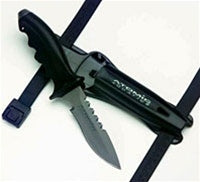 Image Of - Atomic Aquatics Ti6 Titanium Knife - Sharp Tip