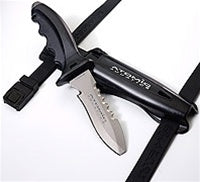 Image Of - Atomic Aquatics Ti6 Titanium Knife - Blunt Tip