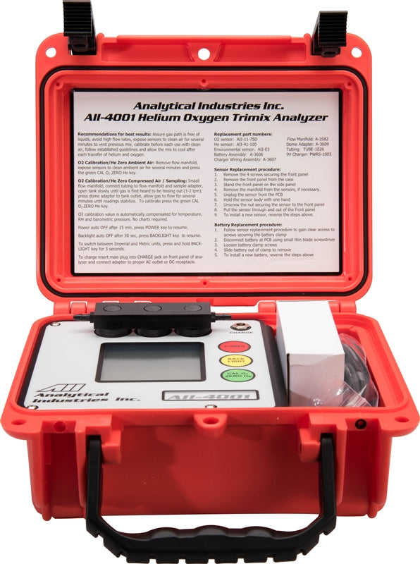 Load image into Gallery viewer, Image Of - Analytical Industries TruMix 4001 Trimix Analyzer
