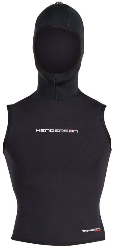 Image Of - Henderson 7/5MM Thermo Pro Hooded Vest Mens Black