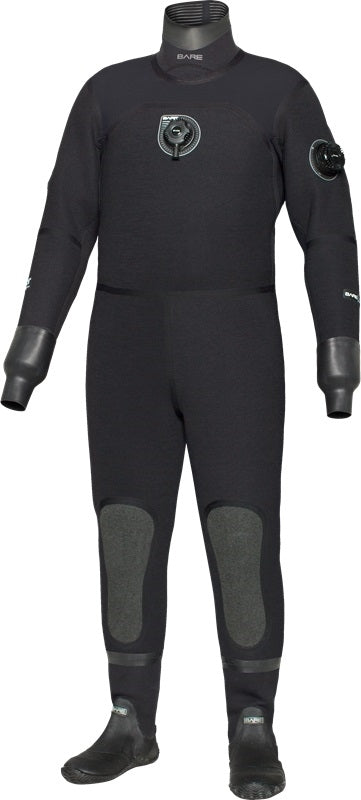 Image Of - Bare D6 Pro Dry Drysuit - Bare Black