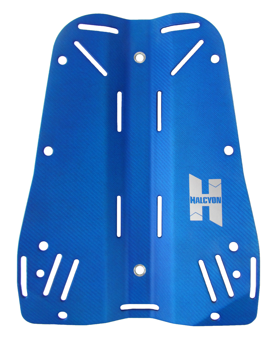 Image Of - Halcyon Carbon Fiber Pro Backplate - Blue - Regular