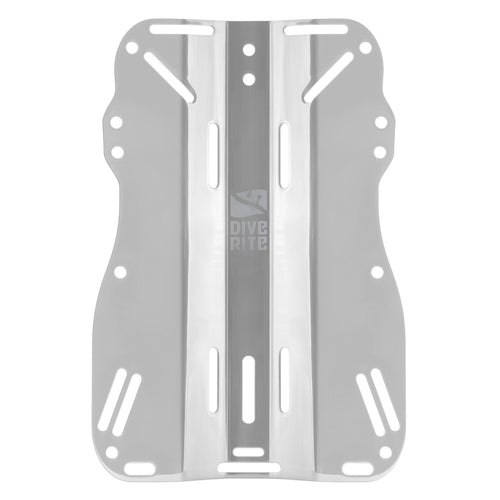 Image Of - Dive Rite Backplate - Stainless Steel XT