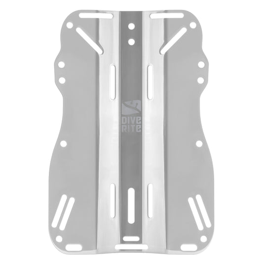 Image Of - Dive Rite Backplate - Stainless Steel XT