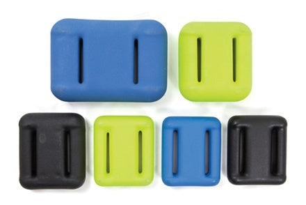 Image Of - 4 LB Yellow coated lace thru weights