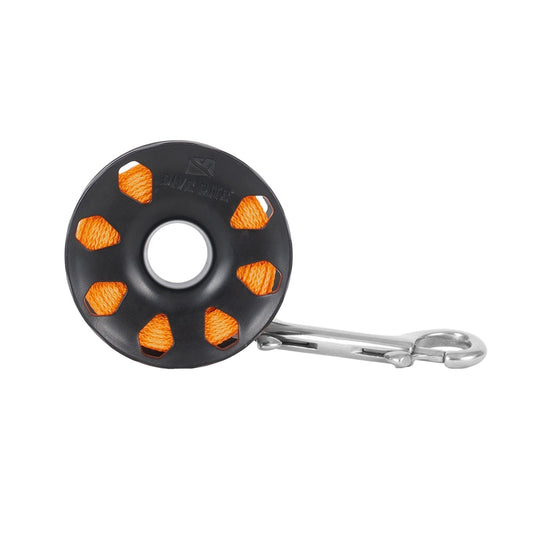 Dive Rite Finger spool 60' #24 Orange Line