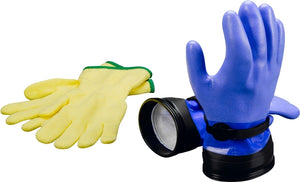 Image Of - DUI Dry ZipGloves "Heavy-Duty" (Blue) & Liners