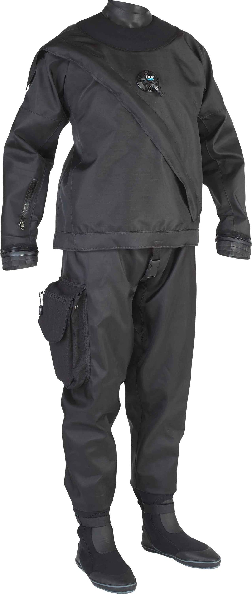 Image Of - DUI Yukon II Women's Drysuit - Black