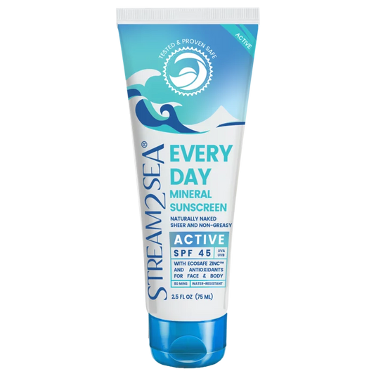 Photo of - Stream2Sea Every Day Sunscreen SPF 45 - Active - Scubadelphia DiveSeekers.com