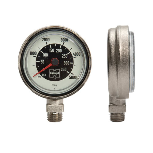 Photo of - XS Scuba Thin Line SPG, Dual Scale - Scubadelphia DiveSeekers.com