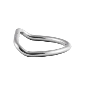 Image Of - Dive Rite Ring - "D" - 2" Bent - SS (3/16")