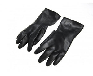 image of Kubi Black Rubber Latex 1.6mm Gloves
