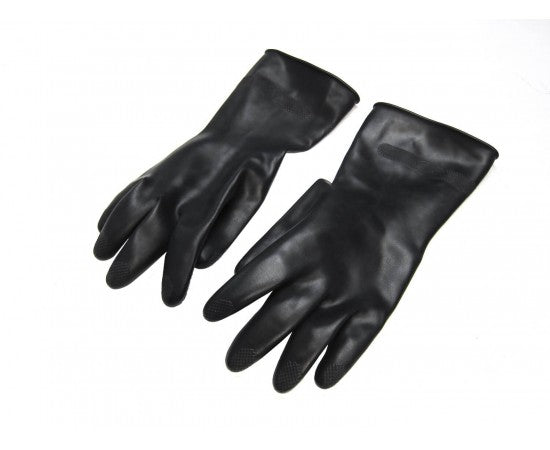 image of Kubi Black Rubber Latex 1.6mm Gloves