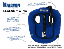 Load image into Gallery viewer, Photo of - Halcyon Legend Wings - Scubadelphia DiveSeekers.com
