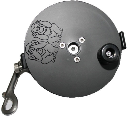 Light Monkey 200' Primary Reel with #24 Line and 4 SS Clip