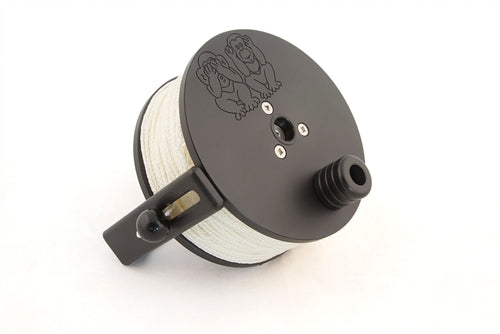 Load image into Gallery viewer, Light Monkey 400' Primary Reel with #24 Line and 4.625" SS Clip
