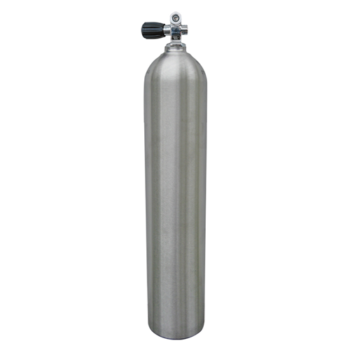 Image Of - 40 CUFT Cylinder w din/K Valve Brushed
