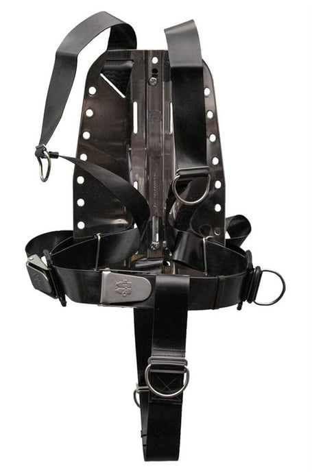 Image Of - OMS AL Backplate w/ SmartStream Harness and Crotch Strap AL