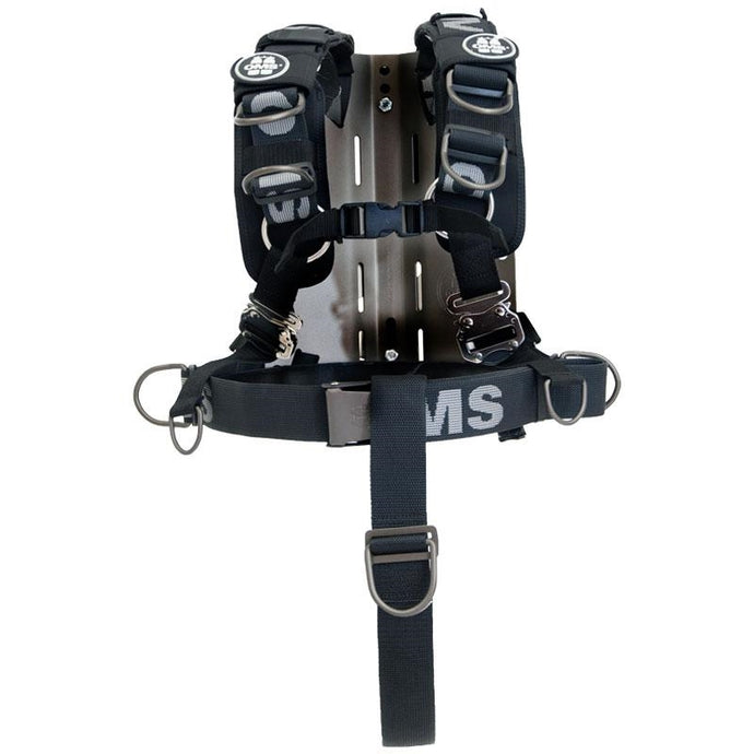 Image Of - OMS SS Backplate w/ Comfort Harness System III SS