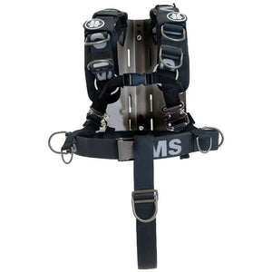 Image Of - OMS AL Backplate w/ Comfort Harness System III AL