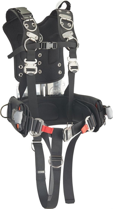 Image Of - OMS Public Safety Harness Complete w/ Weight Pockets Black