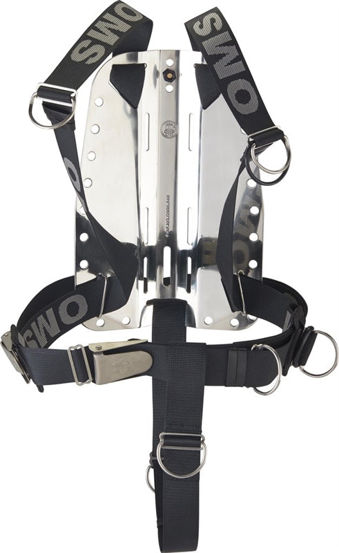 OMS SS Backplate w/ CR SmartStream Harness and Crotch Strap SS