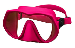Image Of - OMS Tattoo Mask - Large - UV Coated Glass Lens - Pink