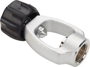 OMS DIN to Yoke Adapter Chrome