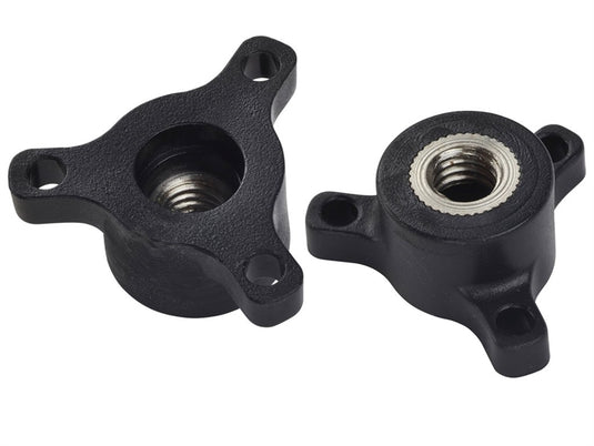 OMS Delrin Thumbwheels Imperial 5/16 x 18 (Pair) Black