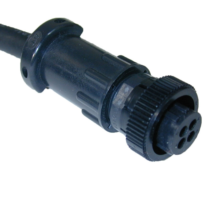 Image Of - Connector, 4 pin male con. W/gripper ring J001. Incl: large hood J047/4 sockets J042