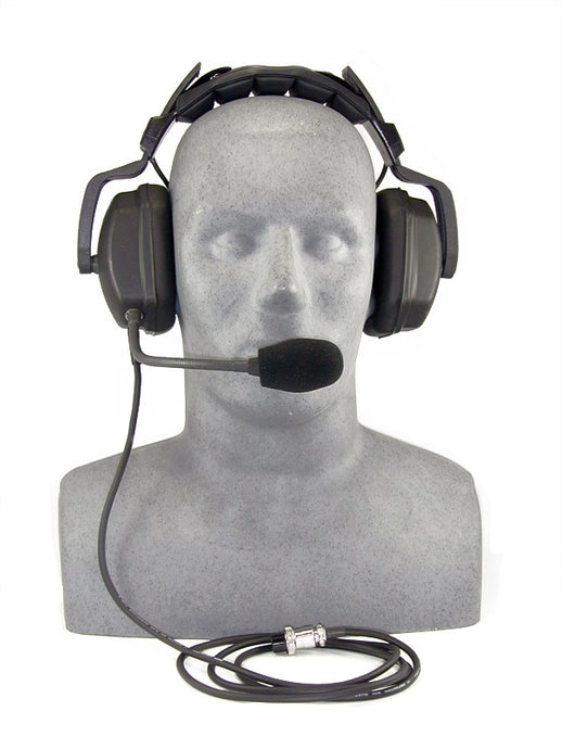 Image Of - Headset, deluxe with boom mic. For use with SP-100D or modified SP-100